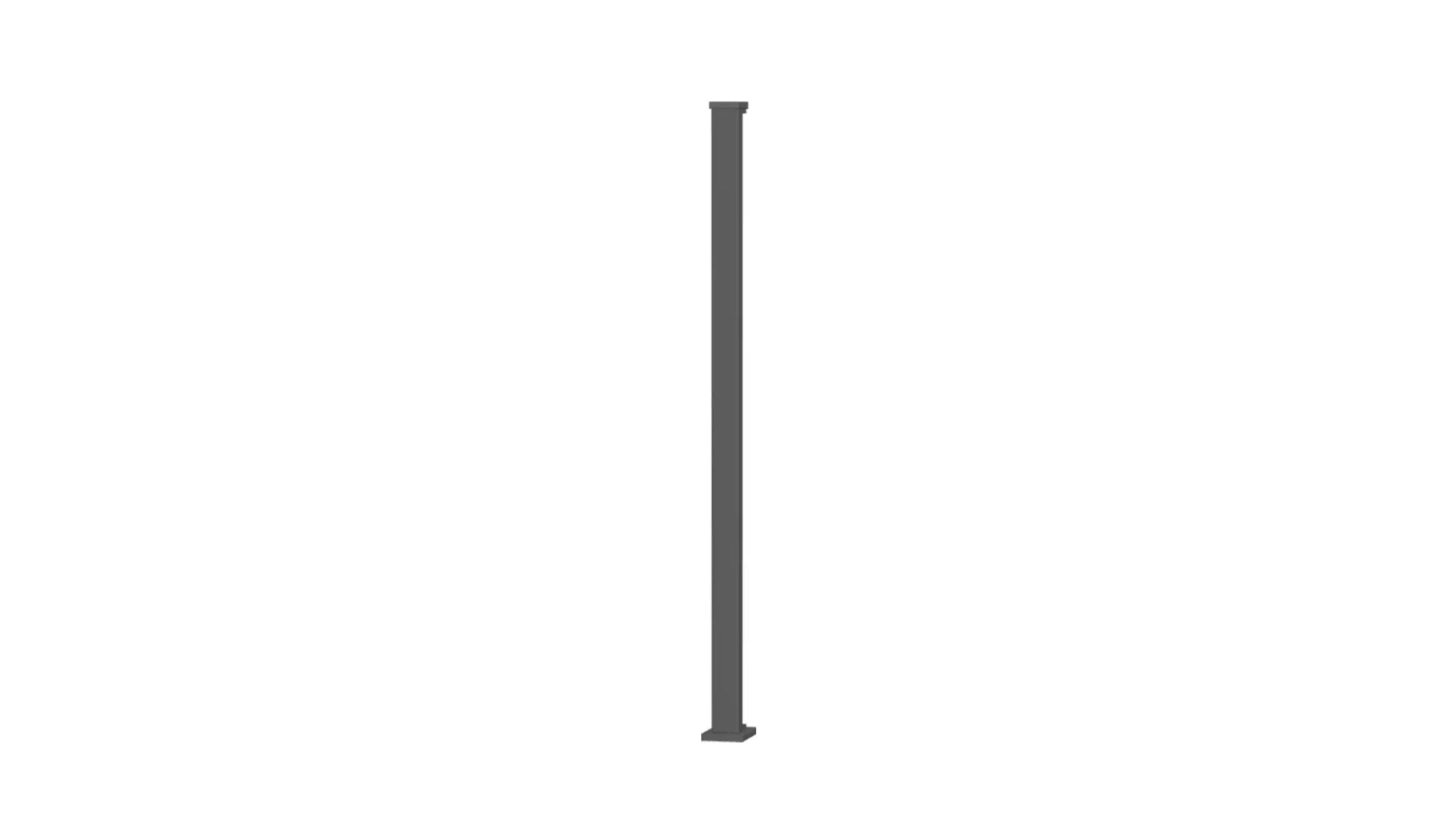 Solarzaun Basic Quer – Inklusive Bifazialem PV-Modul*