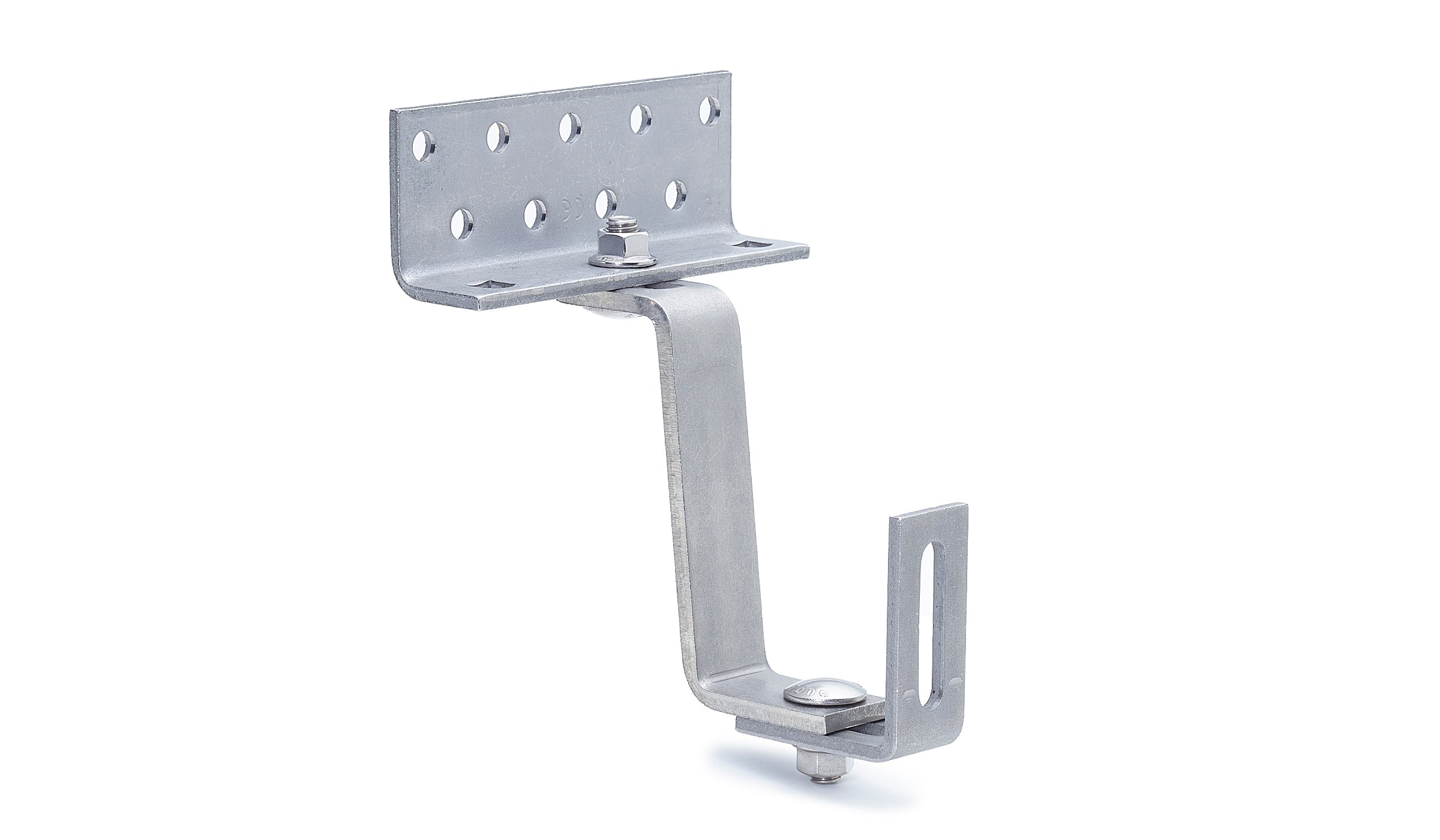 Ziegel Dachhaken (30×6 | 3fach verstellbar | verstärkt (Edelstahl 1.4301)
