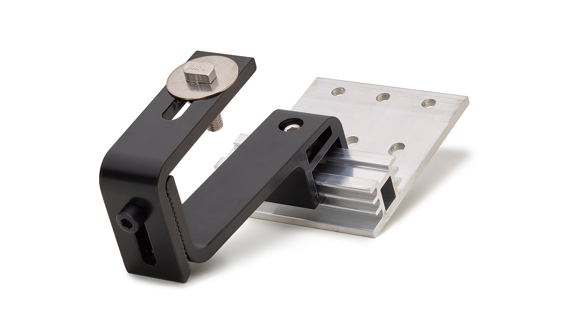 Performance Dachhaken (3fach verstellbar) Schwerlast Aluminium (All Black Series)