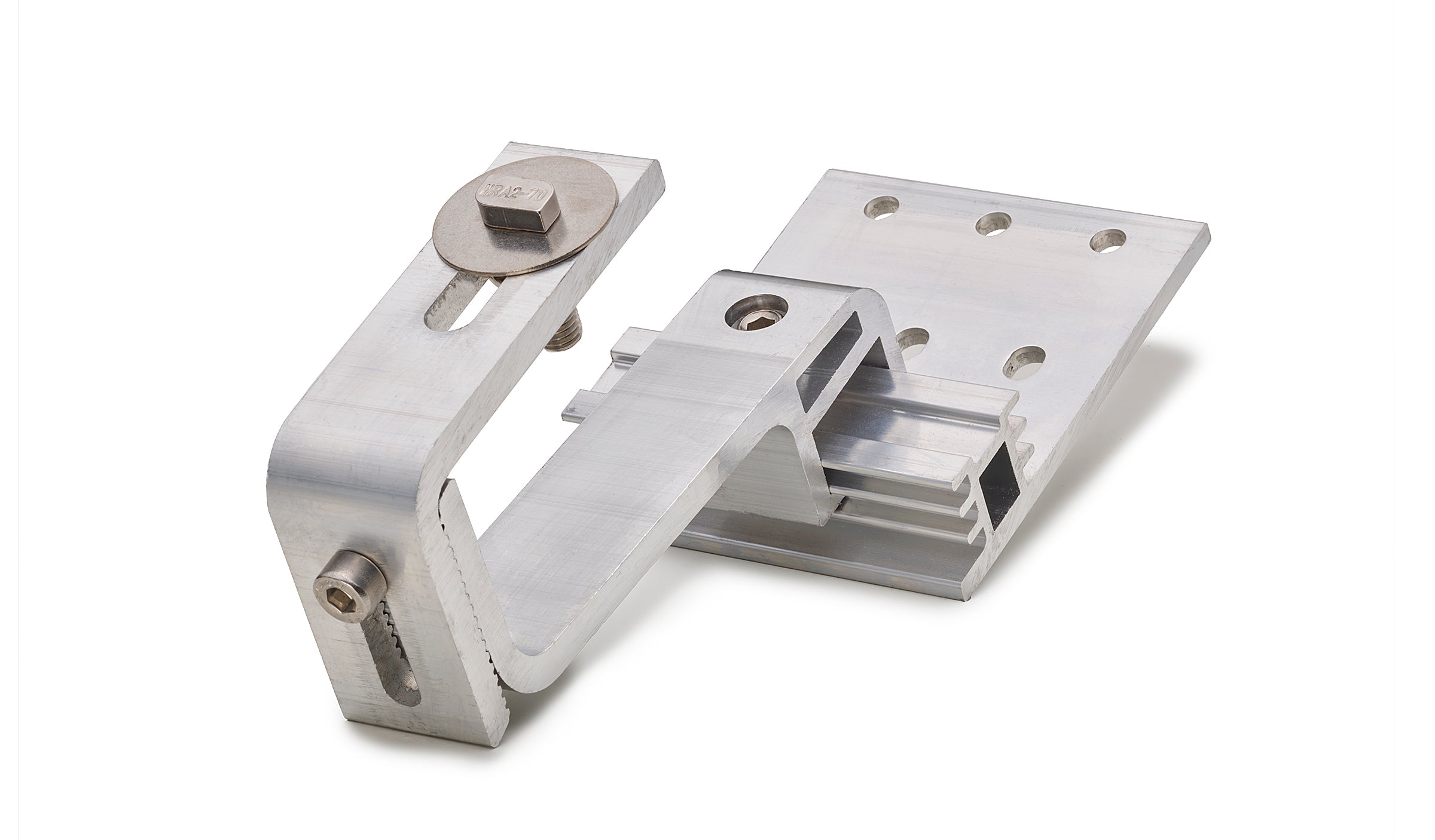 Ziegel Dachhaken (3fach verstellbar) Schwerlast Aluminium