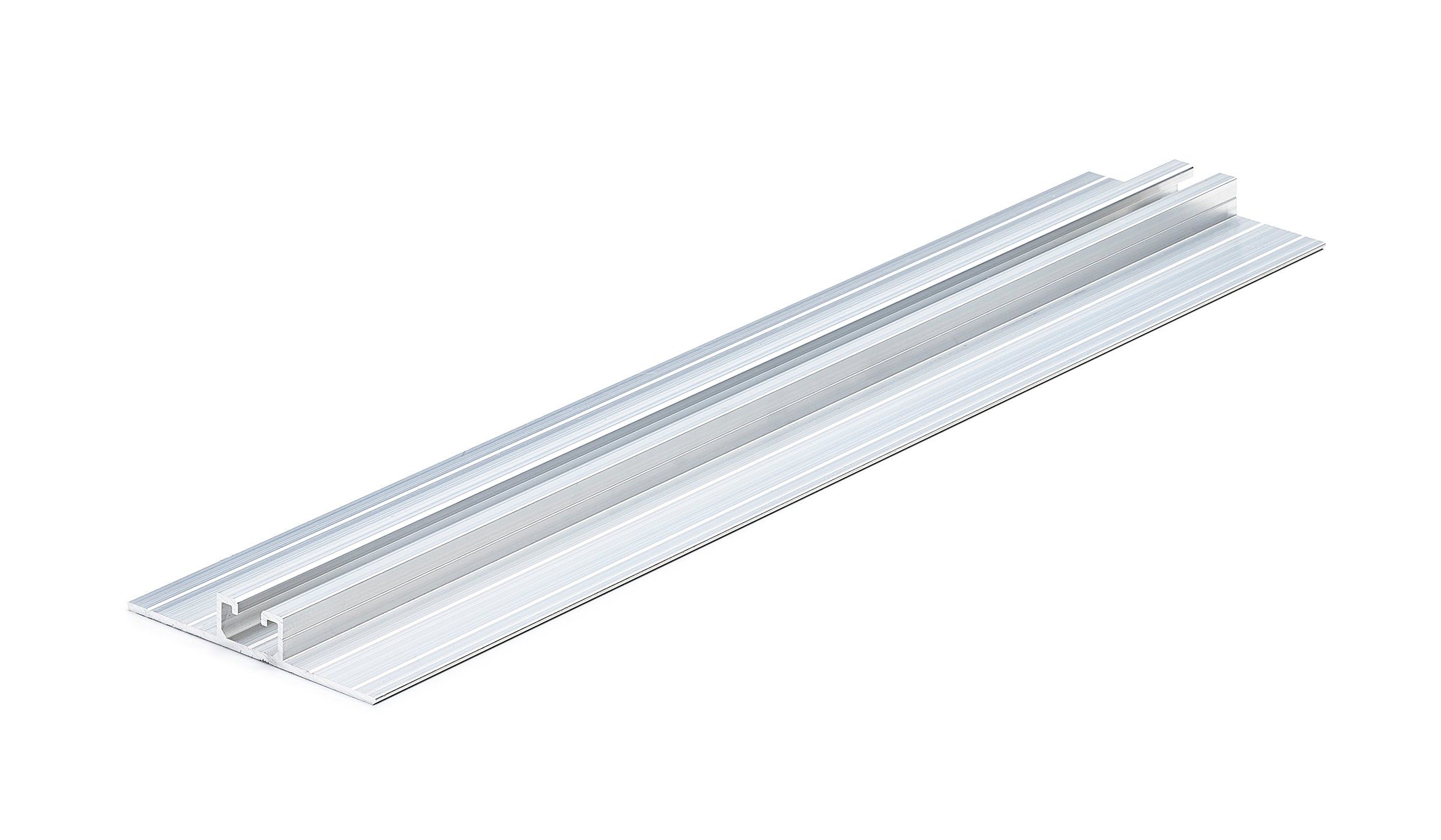 Trapez Kurzschiene flach (Gesamthöhe 14 mm / Länge 0,254m)
