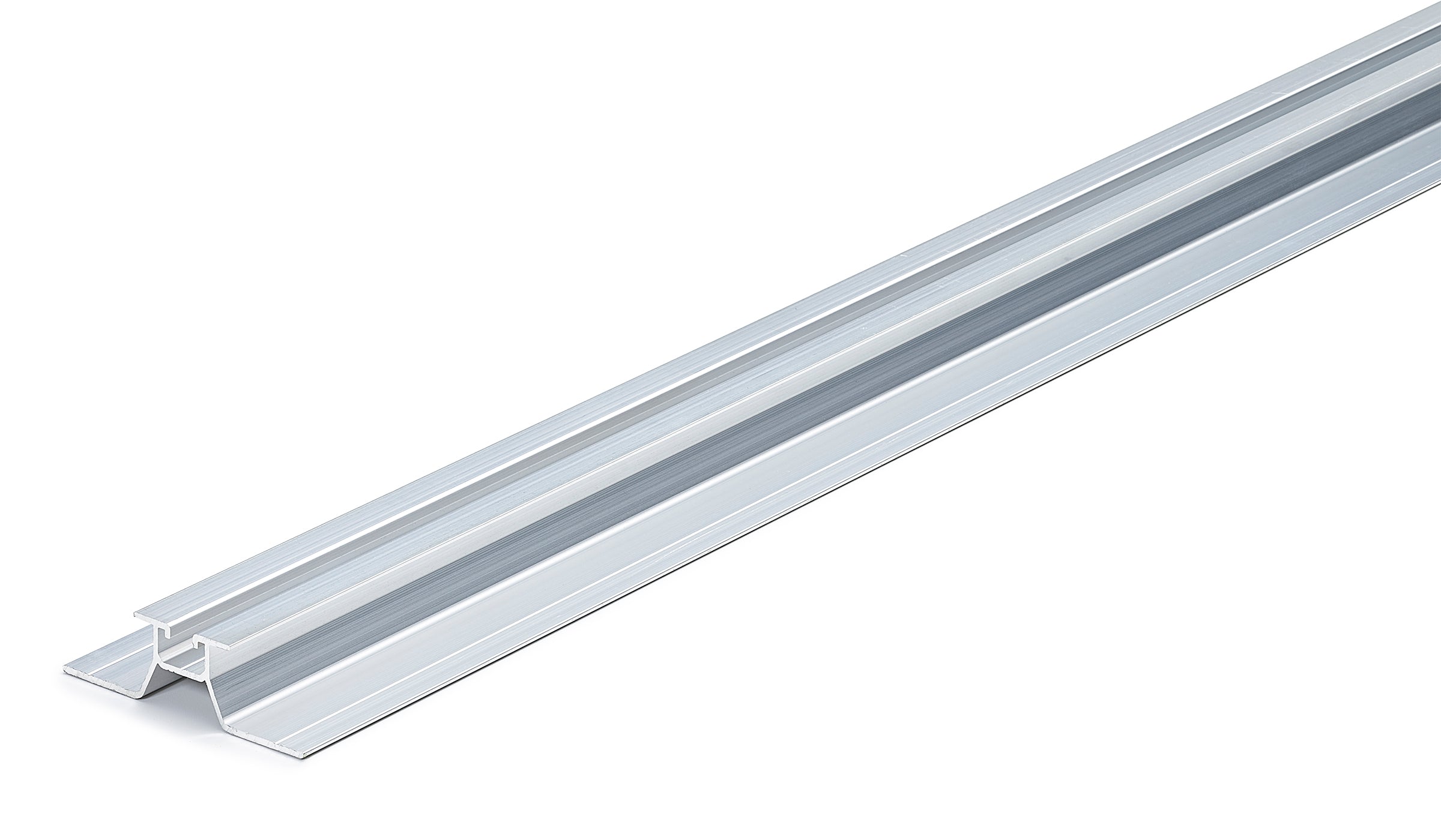 Trapezblech Montageschiene mittel (Gesamthöhe 25 mm) in 6,00m