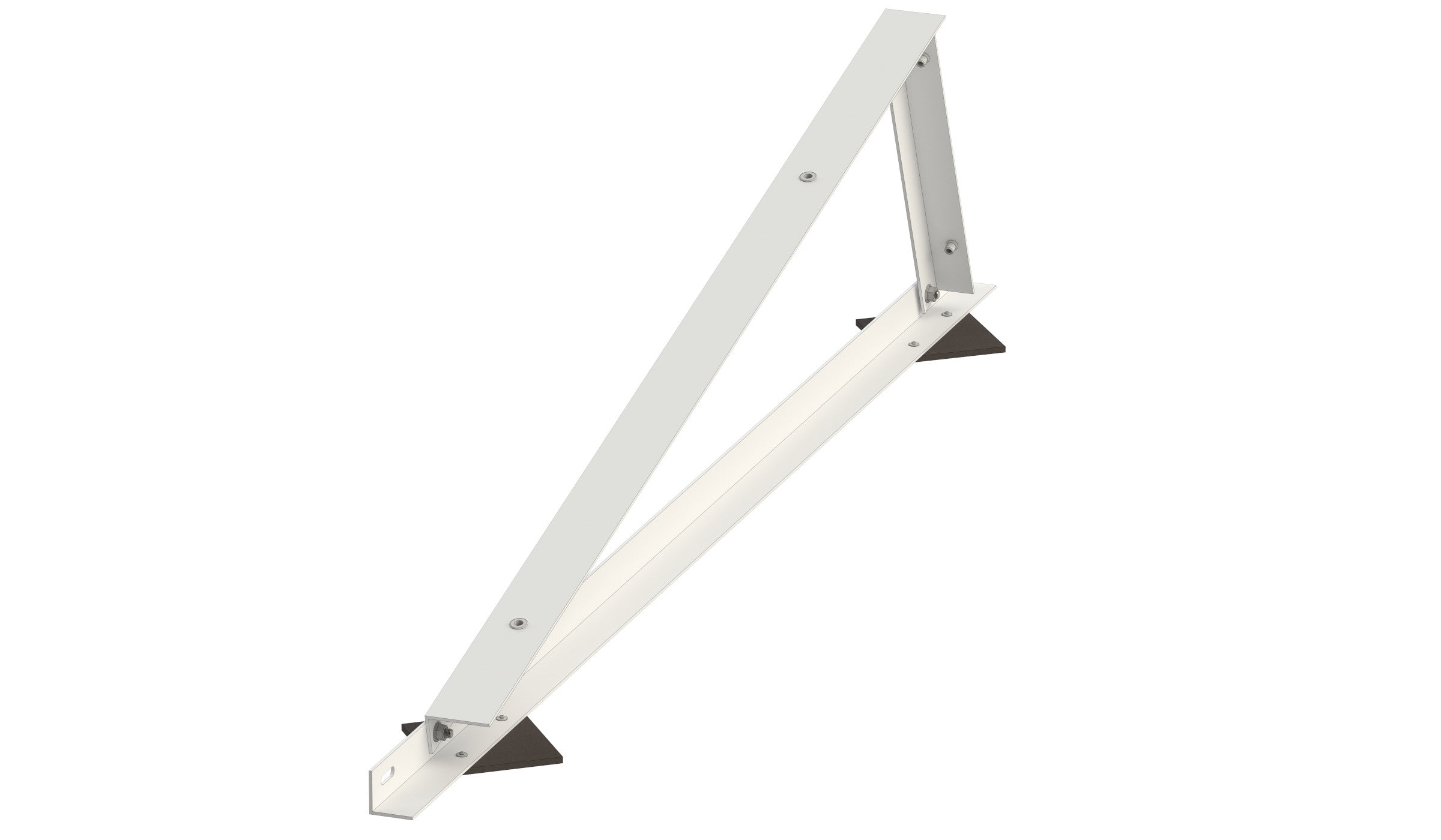 Flat South | Flachdachsystem in Süd-Ausrichtung (1er-Gestelle)